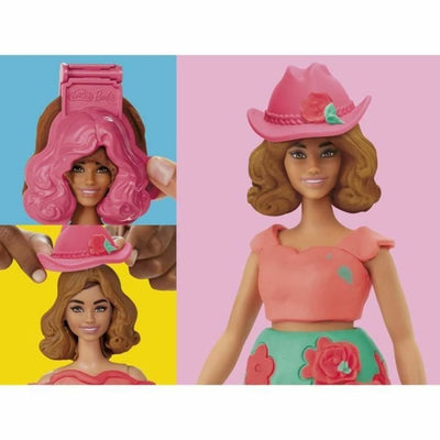 Play-doh Barbie fleurs et franges