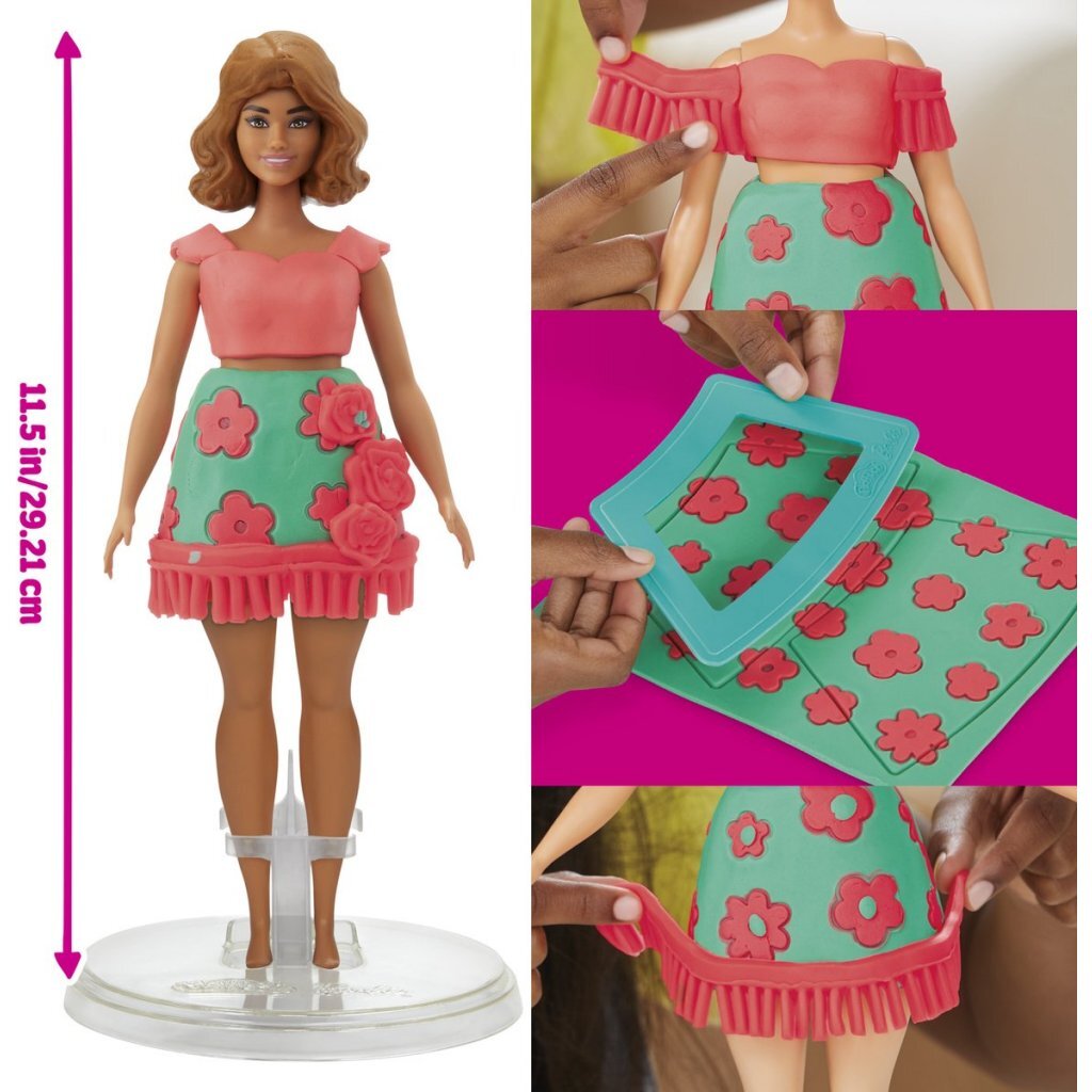 Play-doh Barbie fleurs et franges