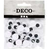 Creativ company yeux écarquillés, non autocollants, d 14 mm, 30 pièces 1 boîte