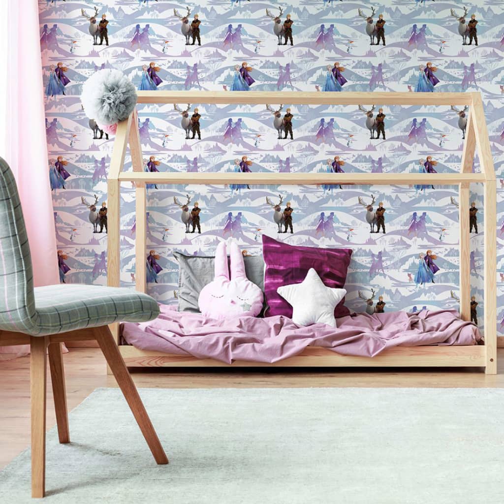 NOORDWAND NOORDWAND FAPOIR WALL @ Home Frozen Scene Purple