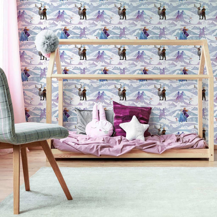 NOORDWAND NOORDWAND FAPOIR WALL @ Home Frozen Scene Purple