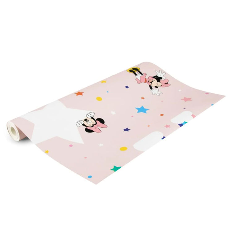 NOORDWAND NOORDWAND FAPOIR WALL @ Home Rainbow Minnie Pink