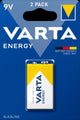 VARTA 9V Énergie de batterie alcaline