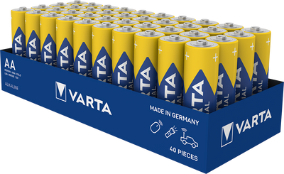 VARTA AA LR06 PENLITE ALCALIN BULK 40 pièces
