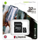 Kingston SDCS2 32 Go Canvas Select Plus, Microsdhc incl. Adaptateur SD, 32 Go, 100 85 Mo S, UHS-I U1