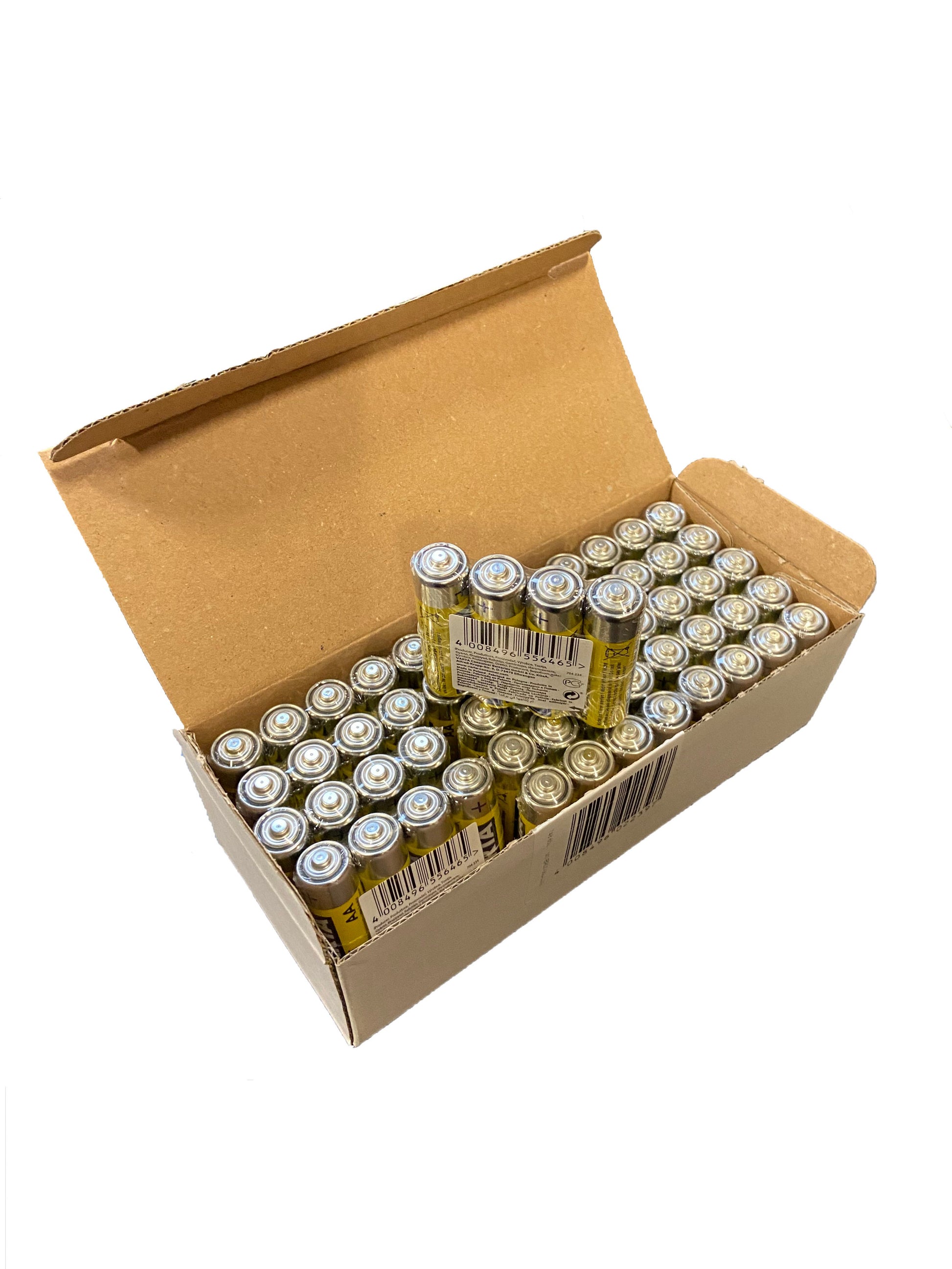 Piles Varta Superlife AA. Zinc-Carbone. par 60. (emballage atelier)