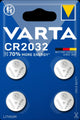 Varta Batter Button Cell CR2032 3V (P4)