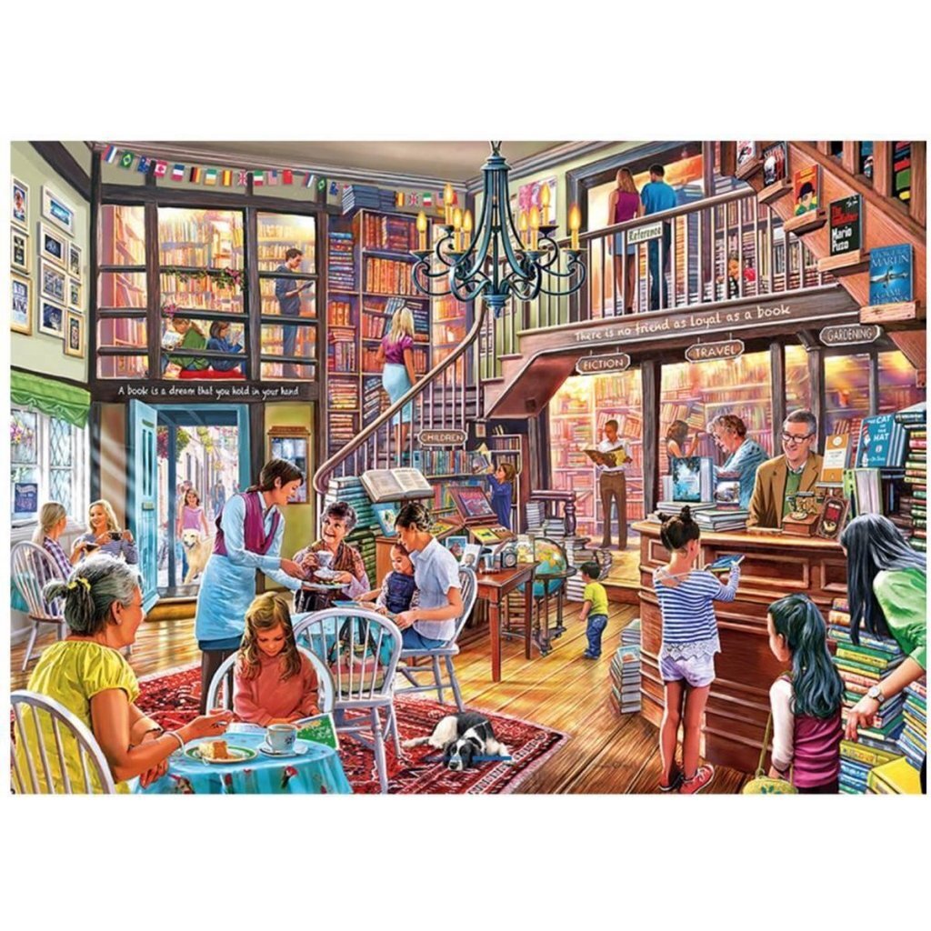 Autres marques Gibsons Puzzle Story Time 1000 pièces