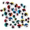 Creativ company yeux écarquillés, non autocollants, d 8-12 mm, 36 div 1 boîte