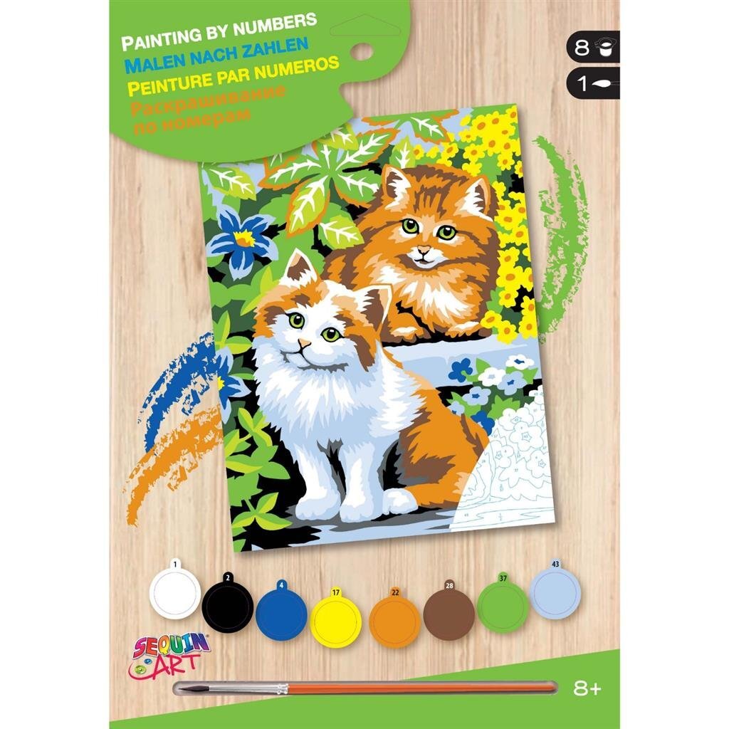 Sequin Art Sequin Art peinture sur des chatons numéro