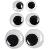 Creativ company yeux écarquillés, non autocollants, d 12+14+20 mm, 18 div 1 boîte