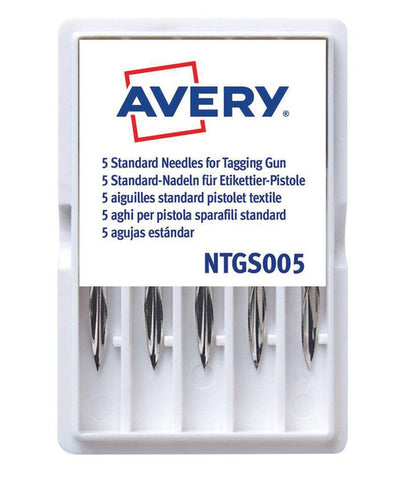 Avery Avery AV-NGS005 aiguilles du pistolet textile 5 aiguilles pour Ridderspoortang