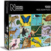 Puzzle 1000 pièces histoire naturelle. 69x50