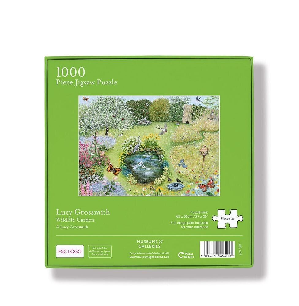 Puzzle 1000 pièces animaux dans le 69x50
