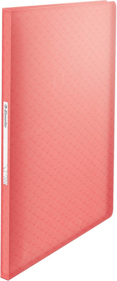 Esselte colour'breeze show album, ft a4, corail 4 pièces