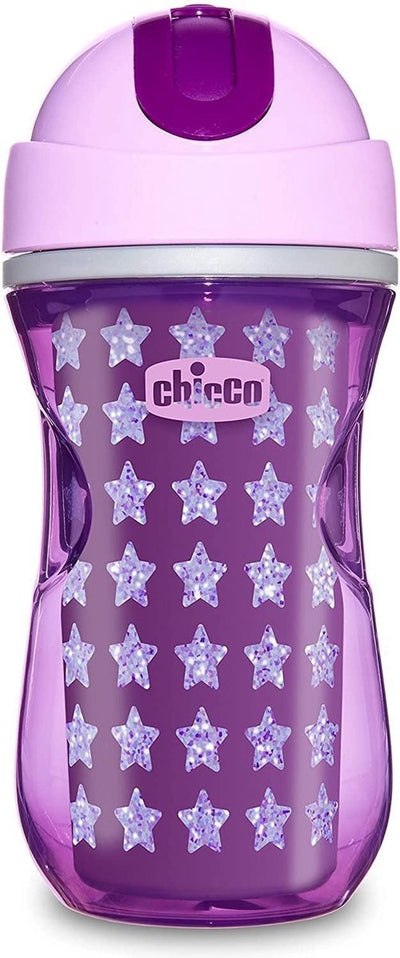 Chicco gobelet de sport filles 266 ml silicone violet