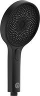 Douchette à main Schütte bvb - pomme de douche ø 13 cm - 3 fonctions - noir mat