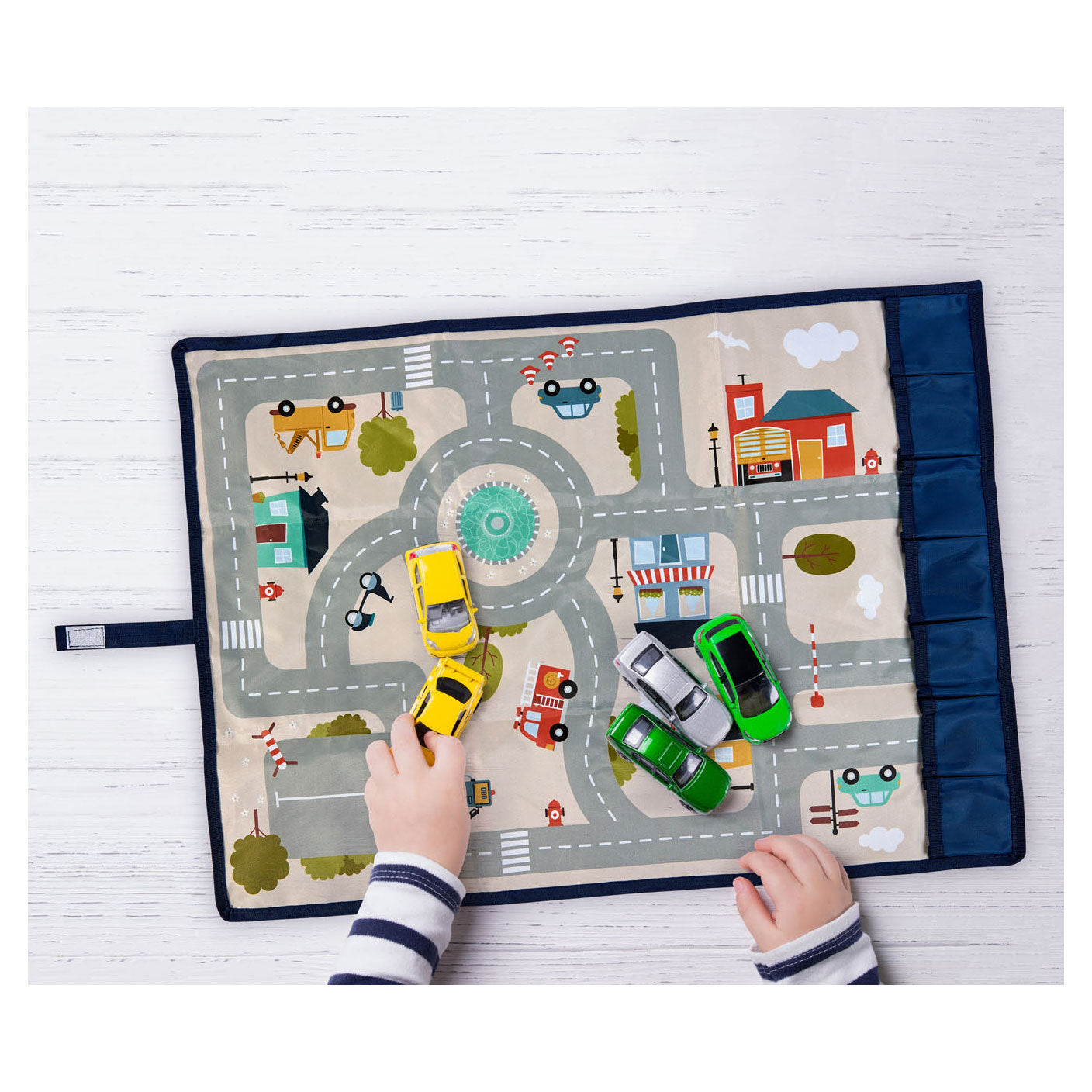tapis de jeu City Roll Over junior 100 x 150 cm PVC