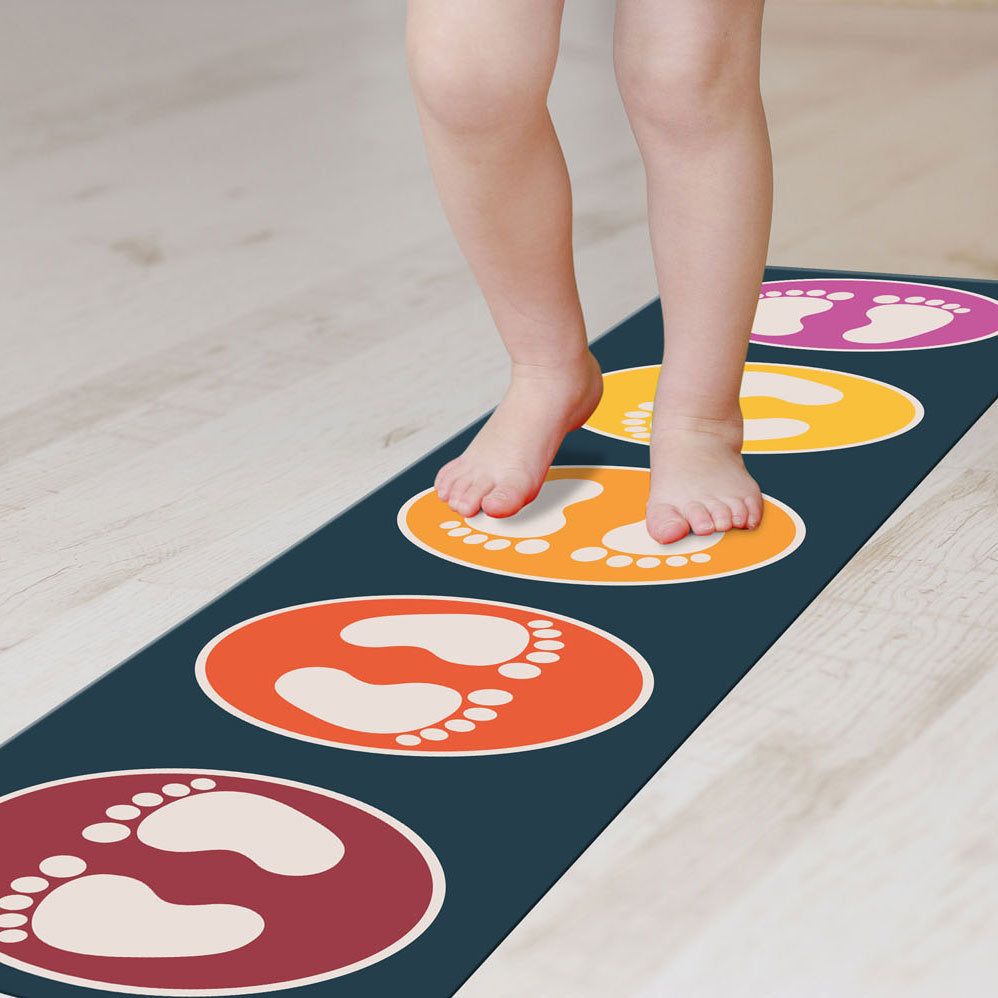 Achoka Play Robe Feet 40x150cm, ensemble de 5