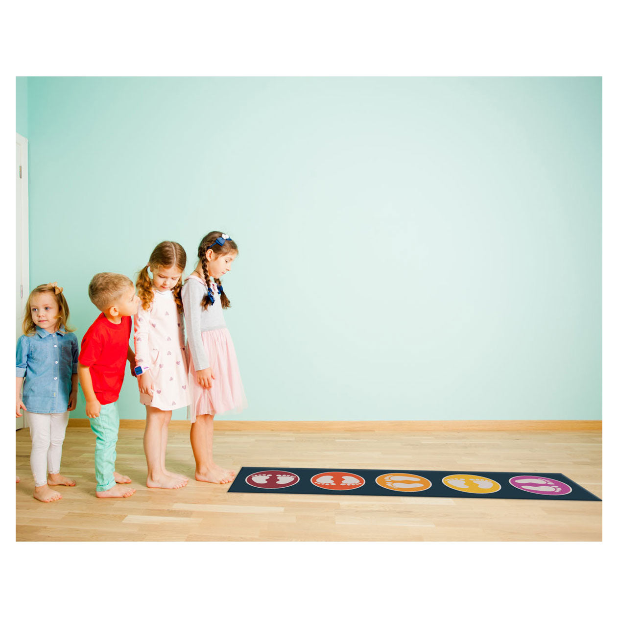 Achoka Play Robe Feet 40x150cm, ensemble de 5