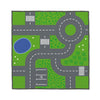 Achoka Play Rug Traffic Roads, 100x100cm