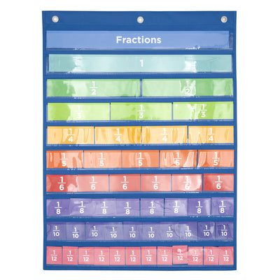 Fractions de cartes murales Achoka avec 52 cartes