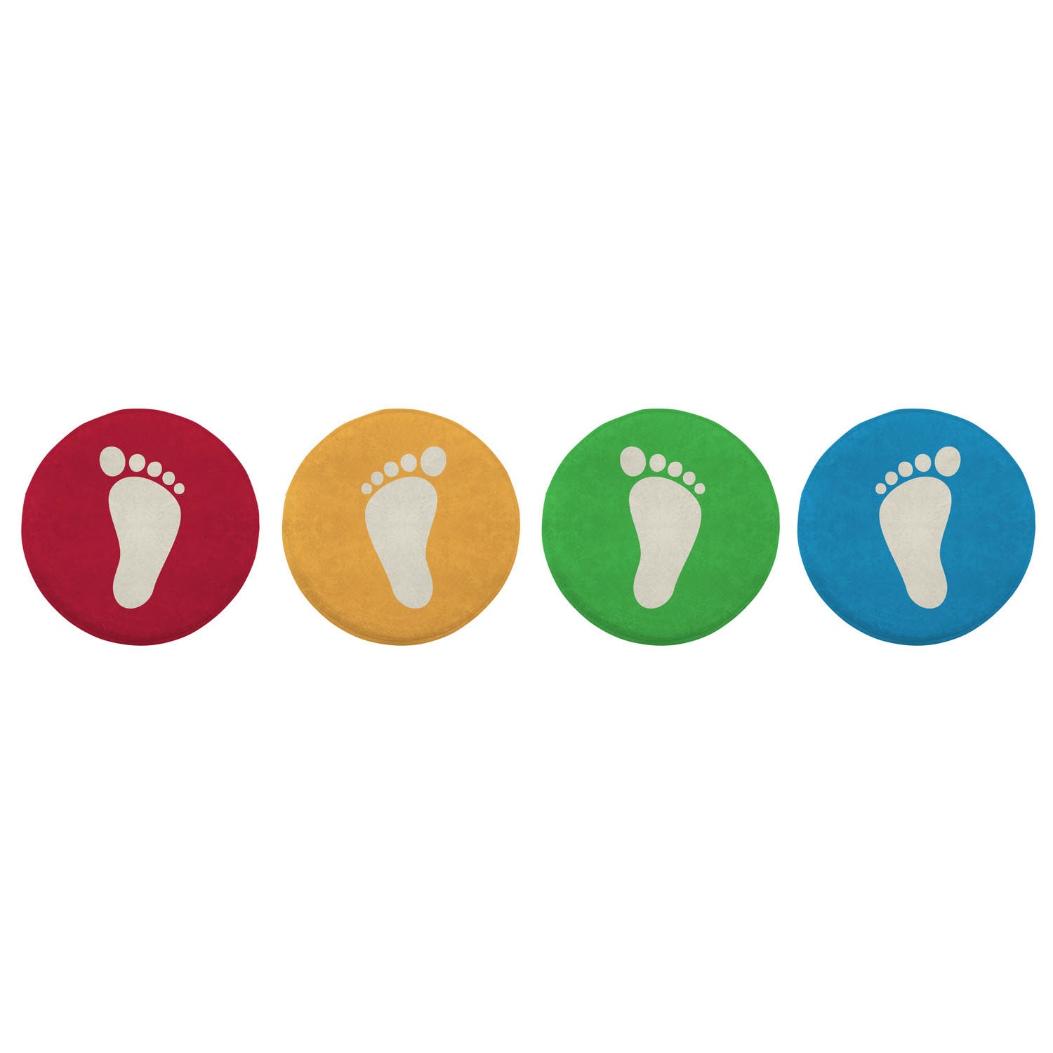 Les cercles Achoka Feet jouent un tapis, 4e.