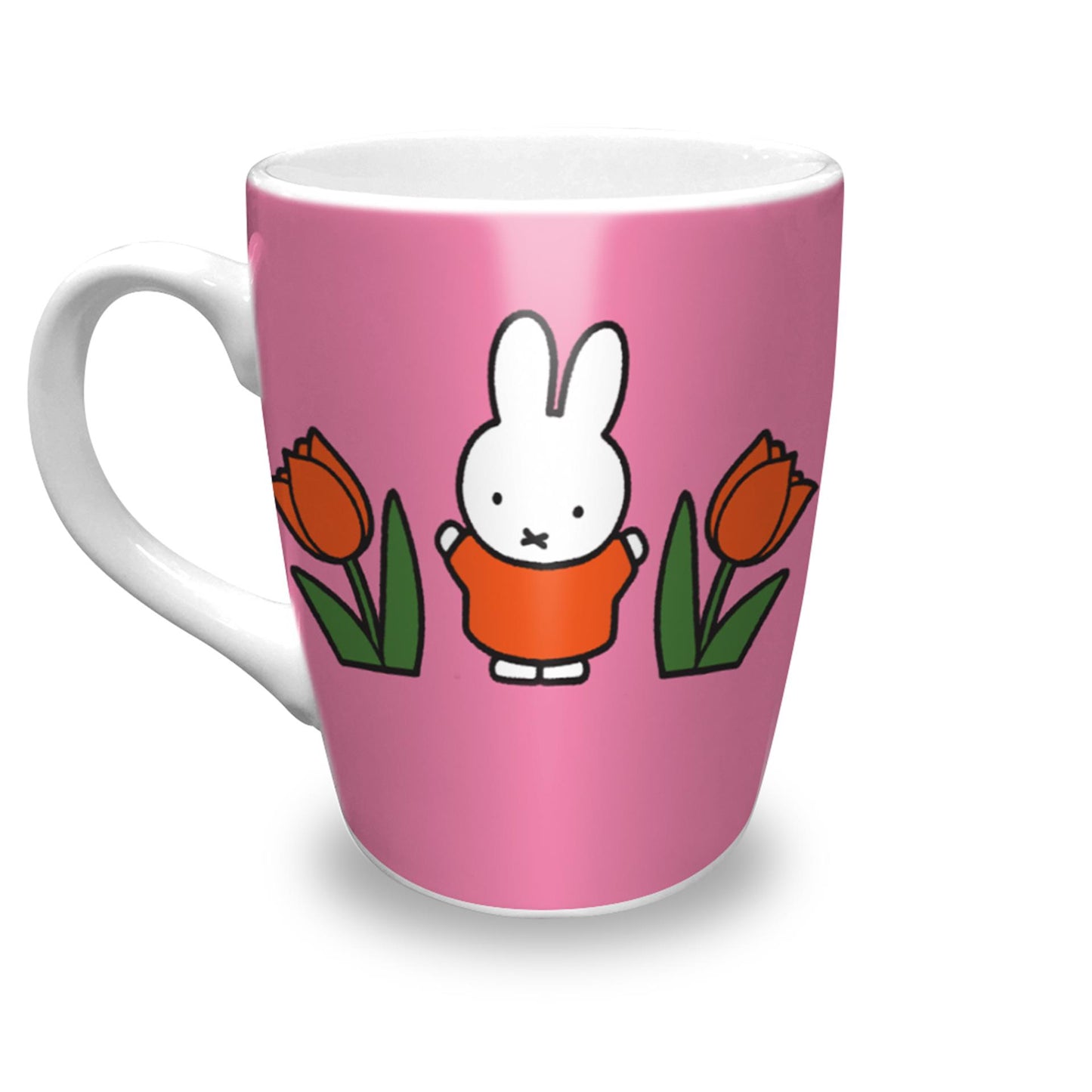 Mug Miffy relax tulipes rose