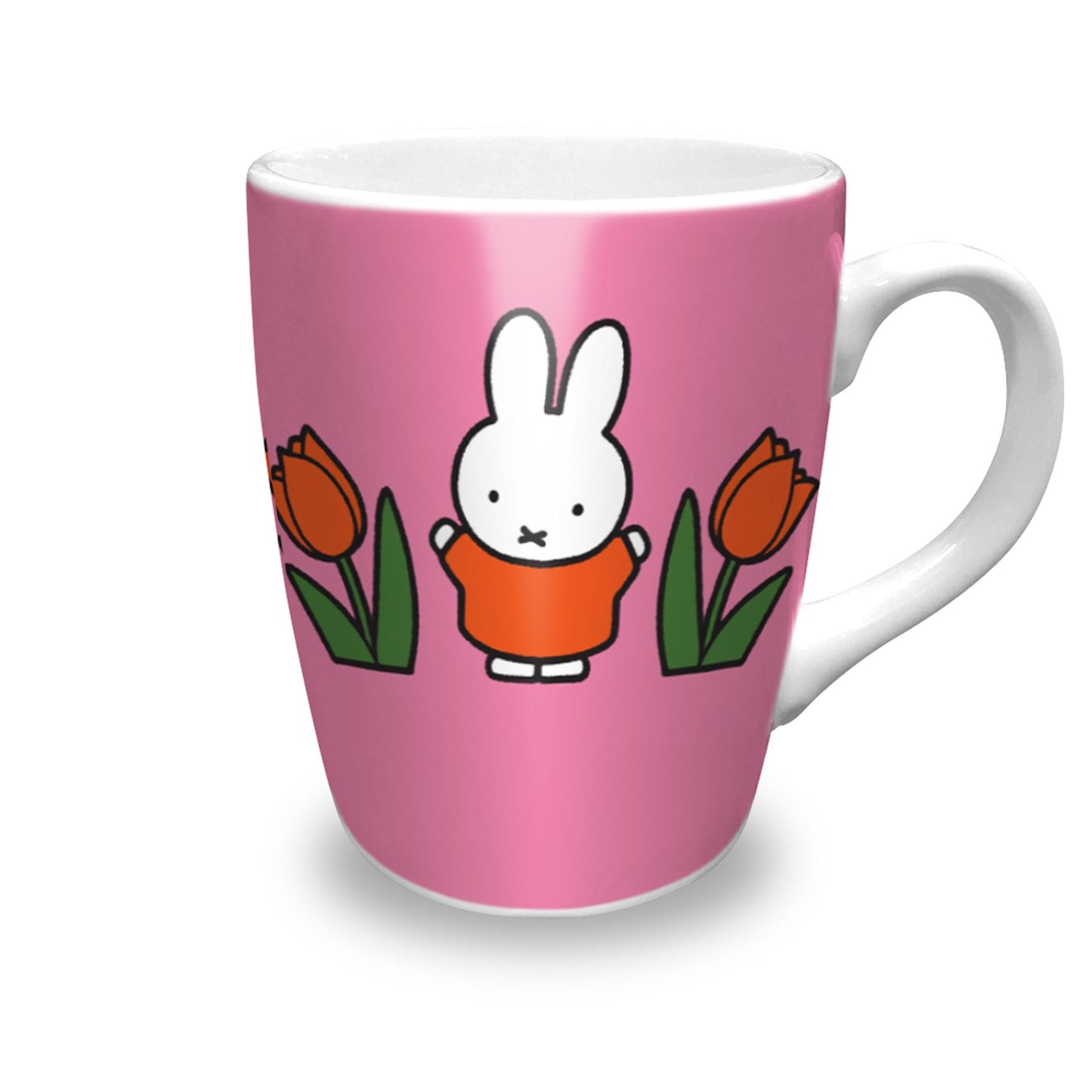 Mug Miffy relax tulipes rose