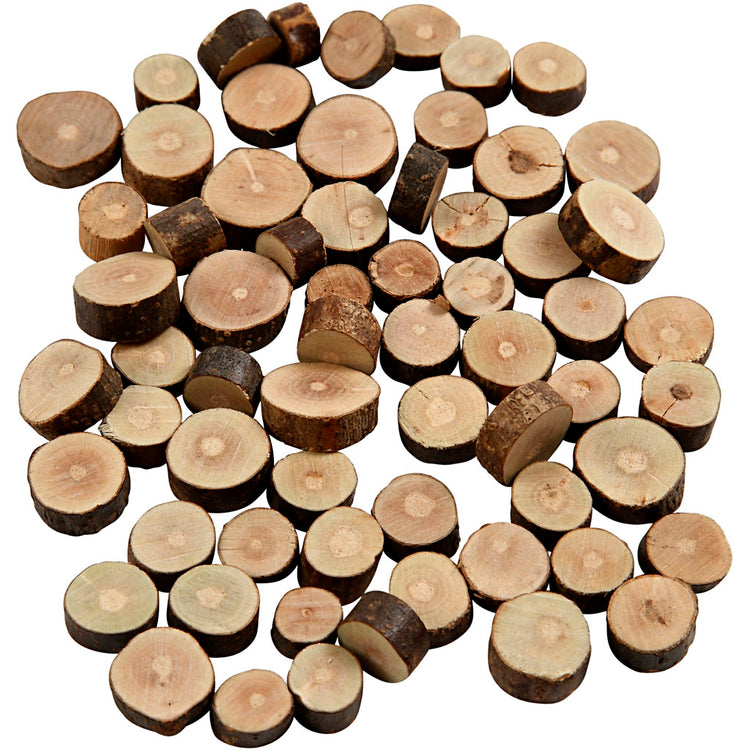 Mélange de bois Creativ company, d 10-15 mm, épaisseur 5 mm, 230 gr 1 boîte