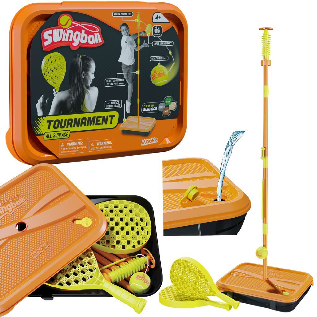 Pole de tennis tournoi de balle avec toute la surface Basic Orange Yellow
