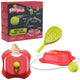 Traineur de tennis réflexe de balle de swing avec toute la surface Basic Red Yellow