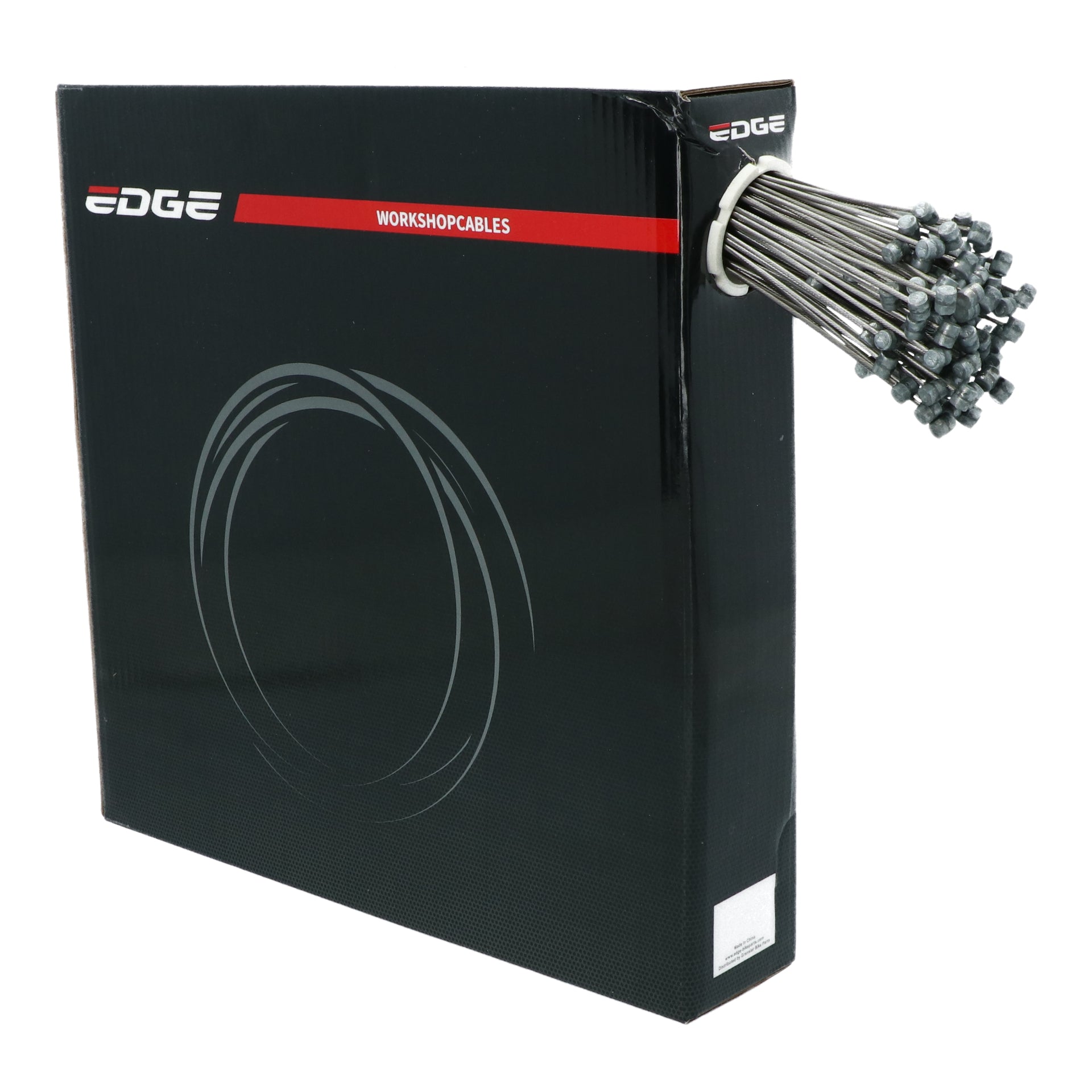 Edge Rem Binnenkabel 2250 mm en acier inoxydable 1,5 mm 1x19 Fil en acier inoxydable 6 x 7 T-Nipple (100 pièces)