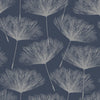 Néerlandais Covergs Néerlandais Covergs Wallpaper Fleur Marineblauw et Gray