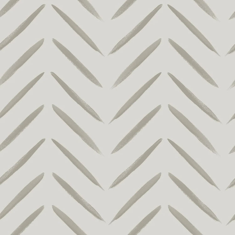Covergs néerlandais Coverchs néerlandais papier peint Chevron Taupe