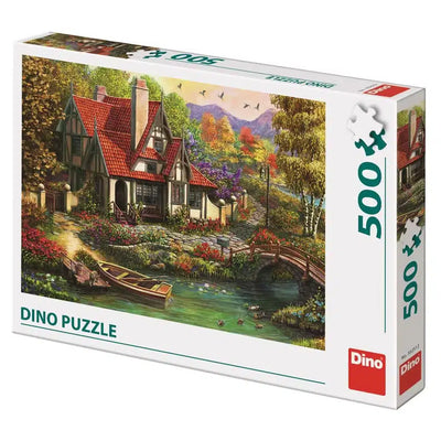 Puzzle Cottage sur plus de 500 pièces