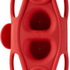 Bos Collection Portez du téléphone à vélo à vélo de os 3 pour la fixation de tige rouge