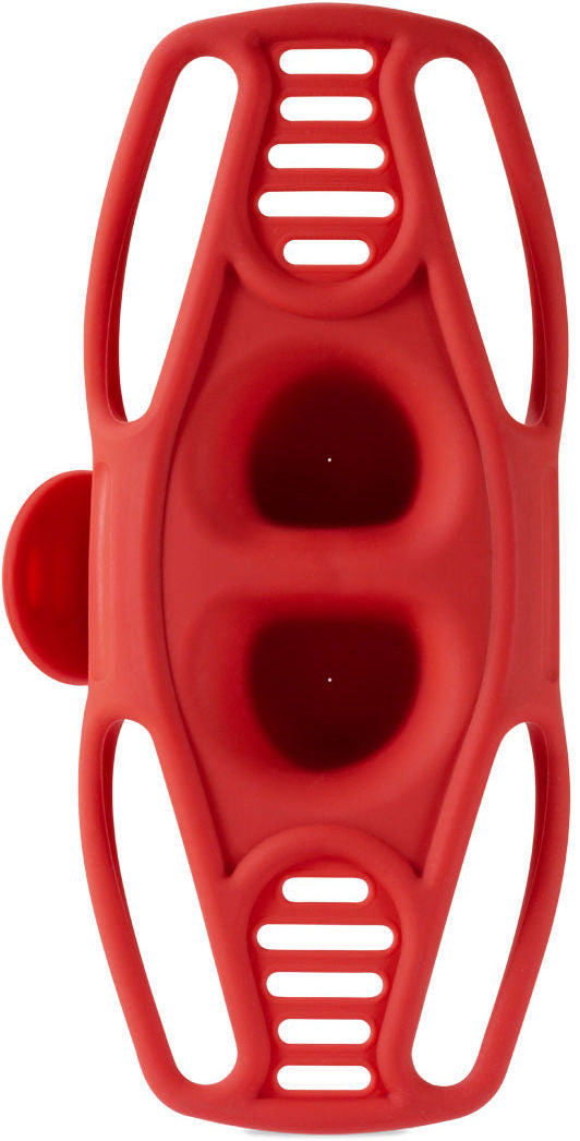 Bos Collection Portez du téléphone à vélo à vélo de os 3 pour la fixation de tige rouge