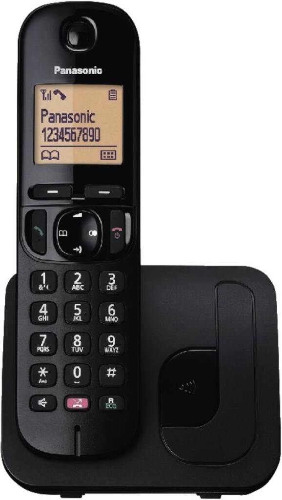 Panasonic kx-tgc250nlb téléphones mono noir