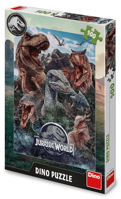 Puzzle par Jurassic World Dinosaurs 500 pièces