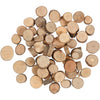 Creativ Company Disque en bois 10-50 mm, 25 grammes
