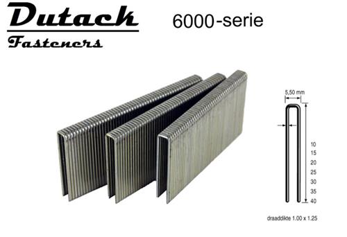 Agrafes Dutack 6000 25mm 5000