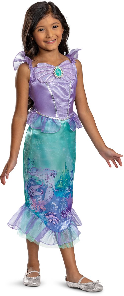 Déguisement Disney Princesse Ariele Storybook Costume Classique Enfant M (7-8 ans)