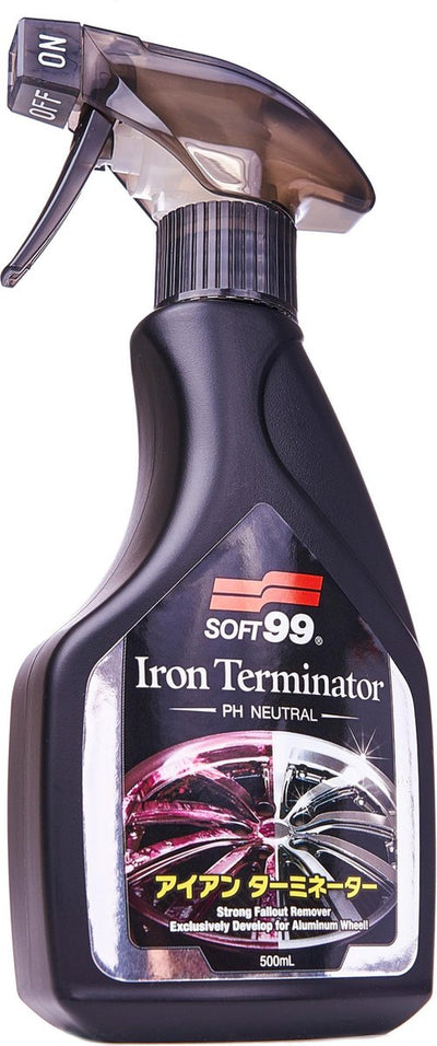 Spray terminateur de fer Soft99 - nettoyant pour roues 500ml