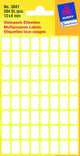 Etiquette Kangaro blanche 13x8mm paquet de 10 pièces