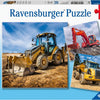 Ravensburger - Machines de construction à Work Puzzle 3x49st.