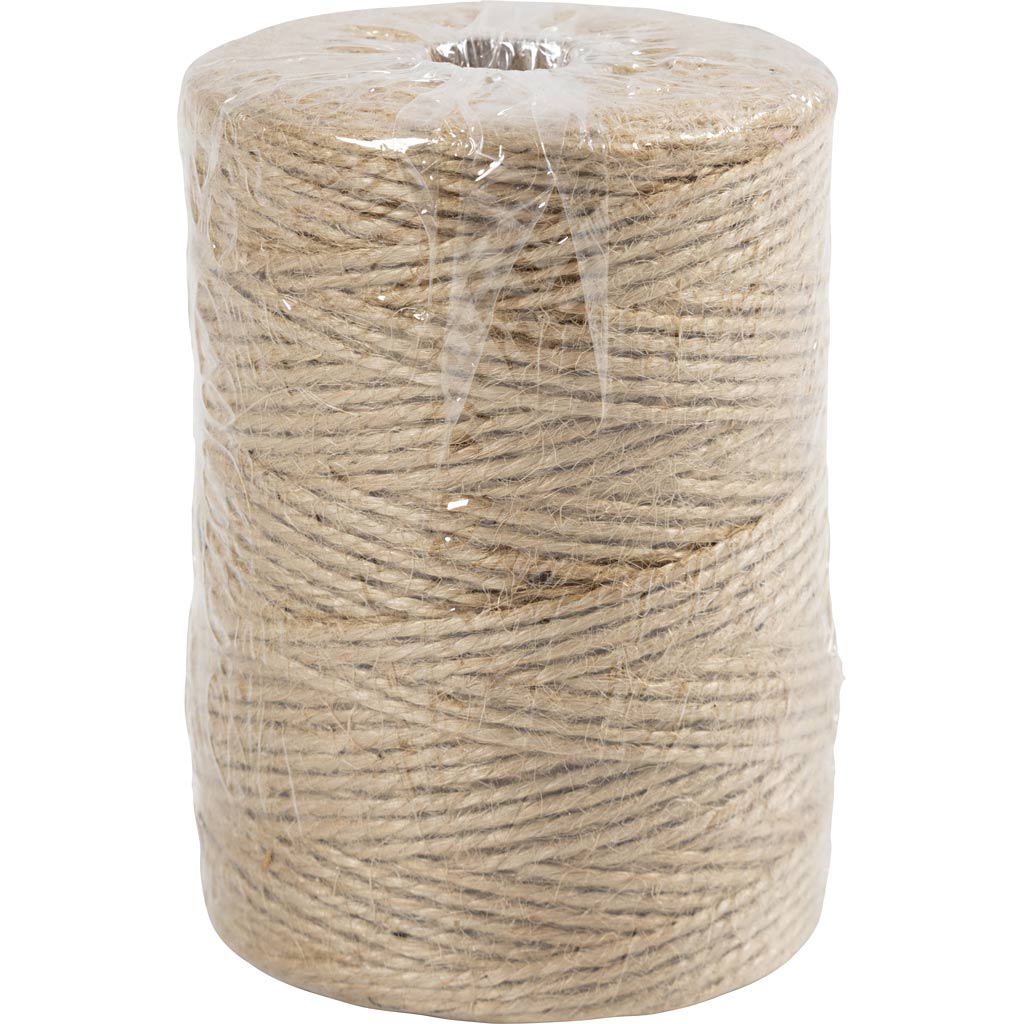 Creativ Company Hemple naturel Rouw 2 mm, 190m