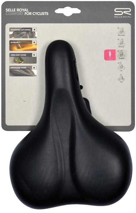 Selle de vélo Selle Royal Rio Plus Femme - noir