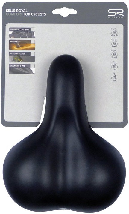 Selle de vélo Selle Royal Country Femme - noir
