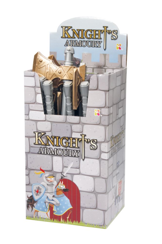 Hache de combat en plastique 45 cm. 3+